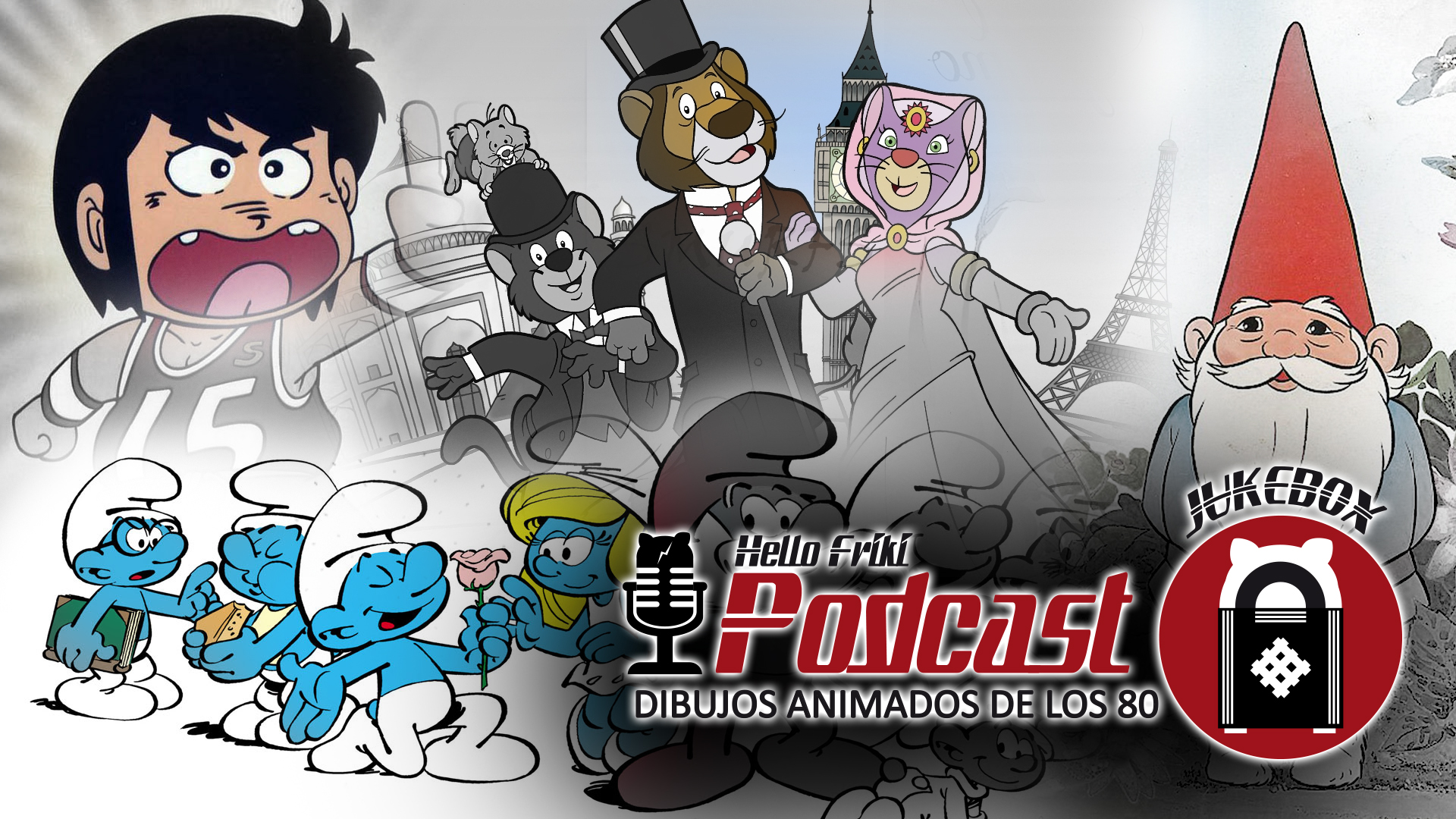 HF 6×18 Jukebox: Series de dibujos animados de los 80