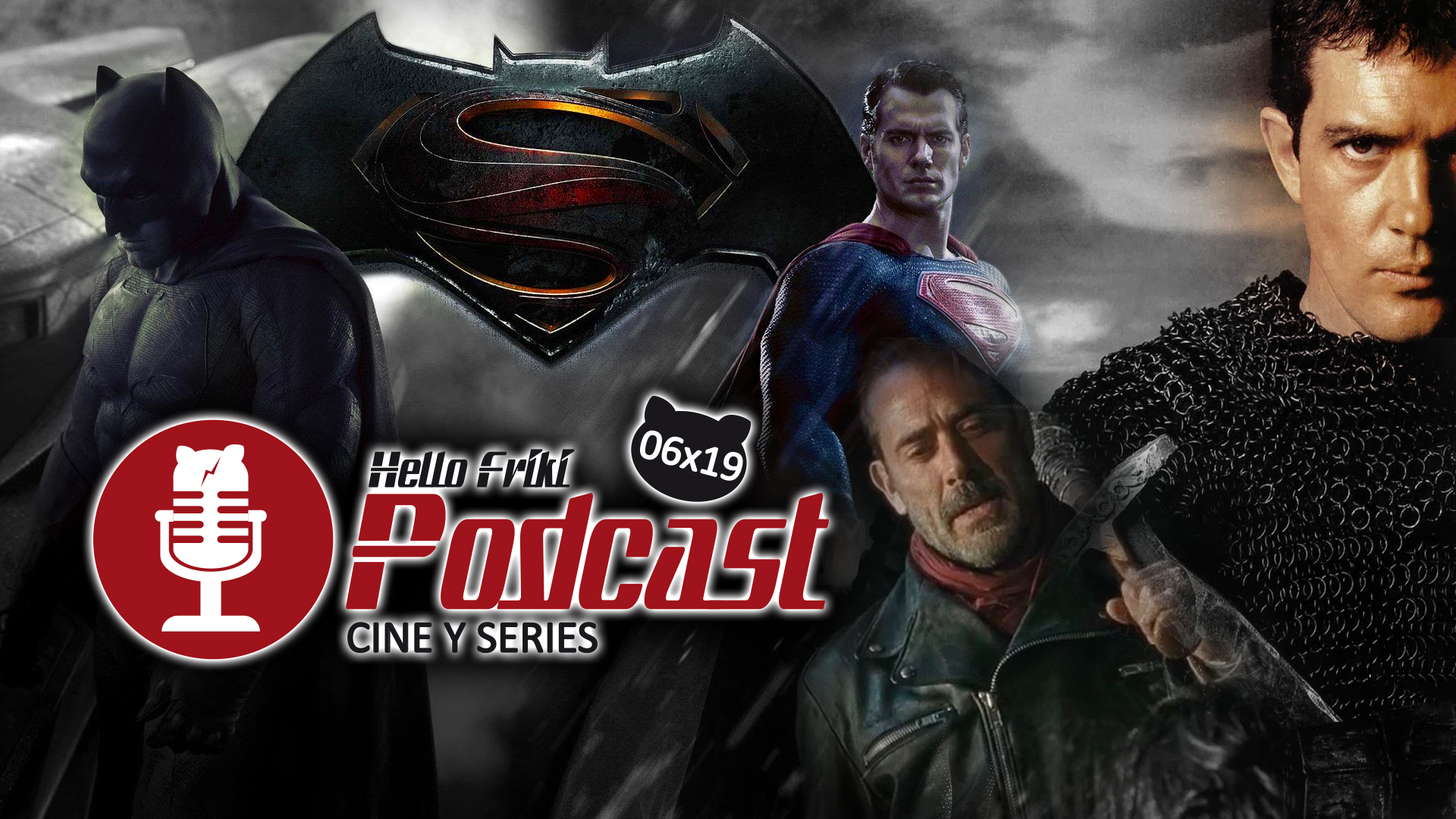 HF 6×19 Cine y Series: Batman v Superman, The Walking Dead...