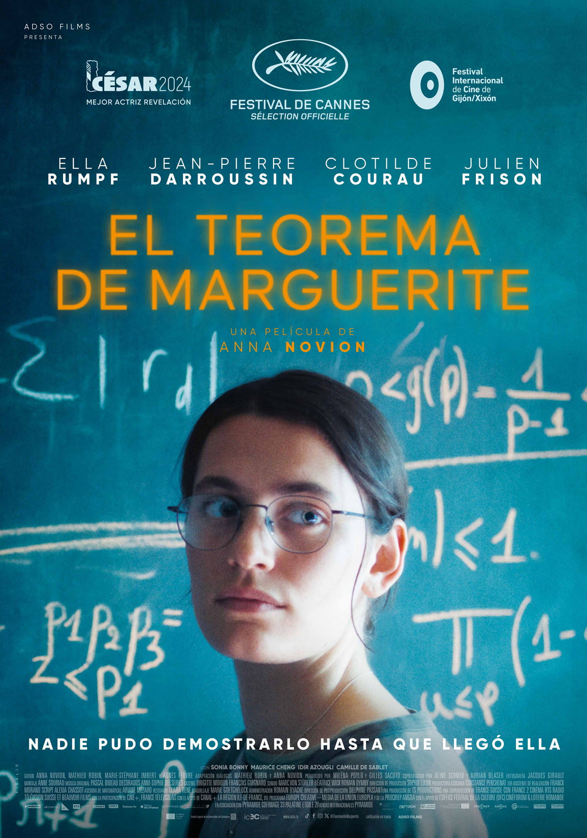 Ficha, tráiler y póster de El teorema de Marguerite