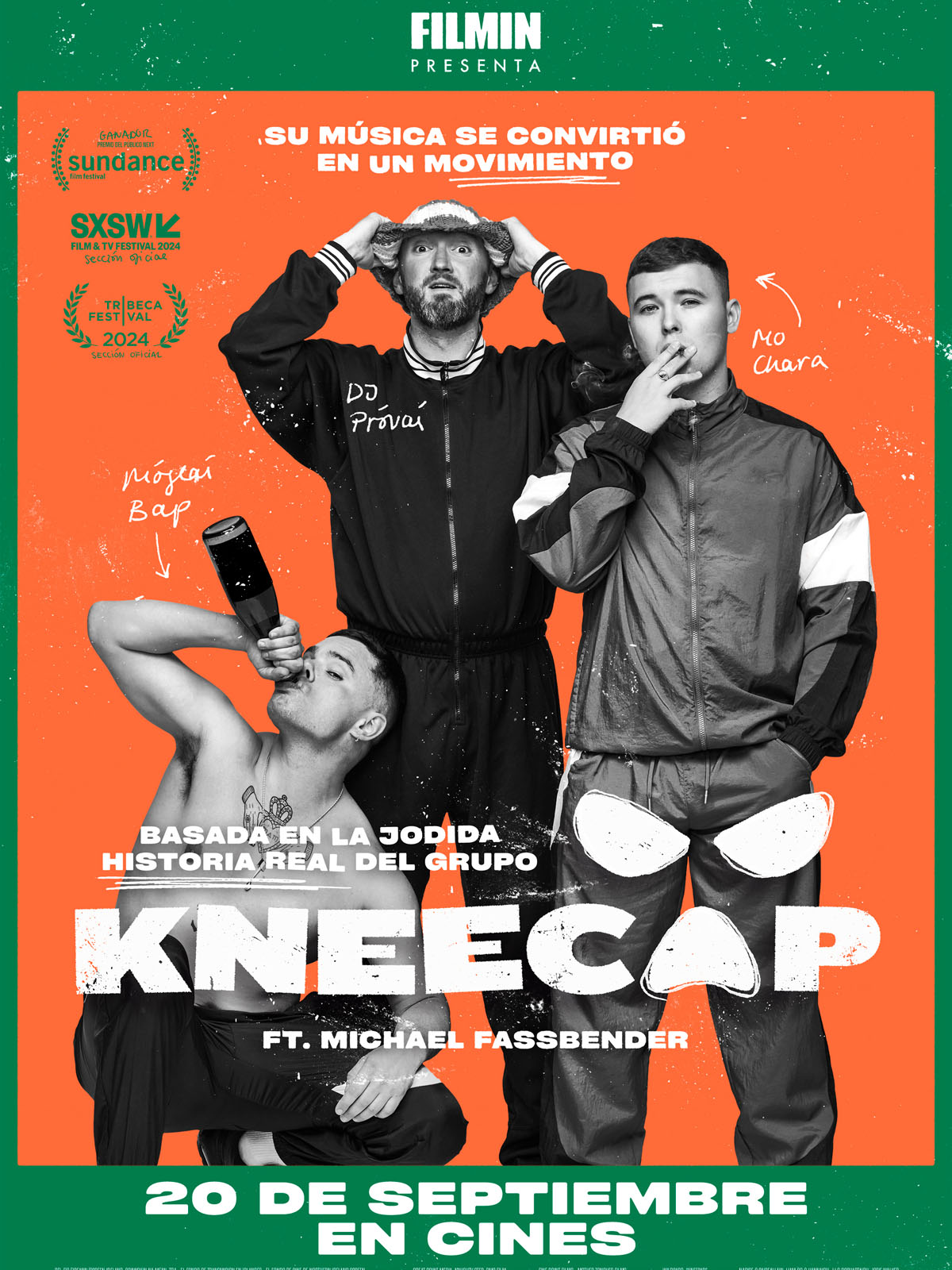 Ficha, tráiler y póster de Kneecap