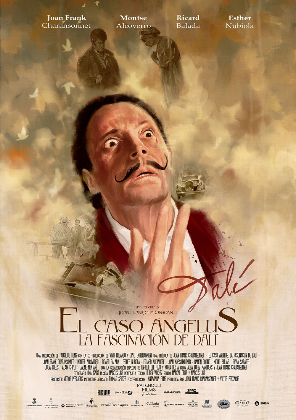 Ficha, tráiler y póster de El caso Ángelus, la fascinación de Dalí