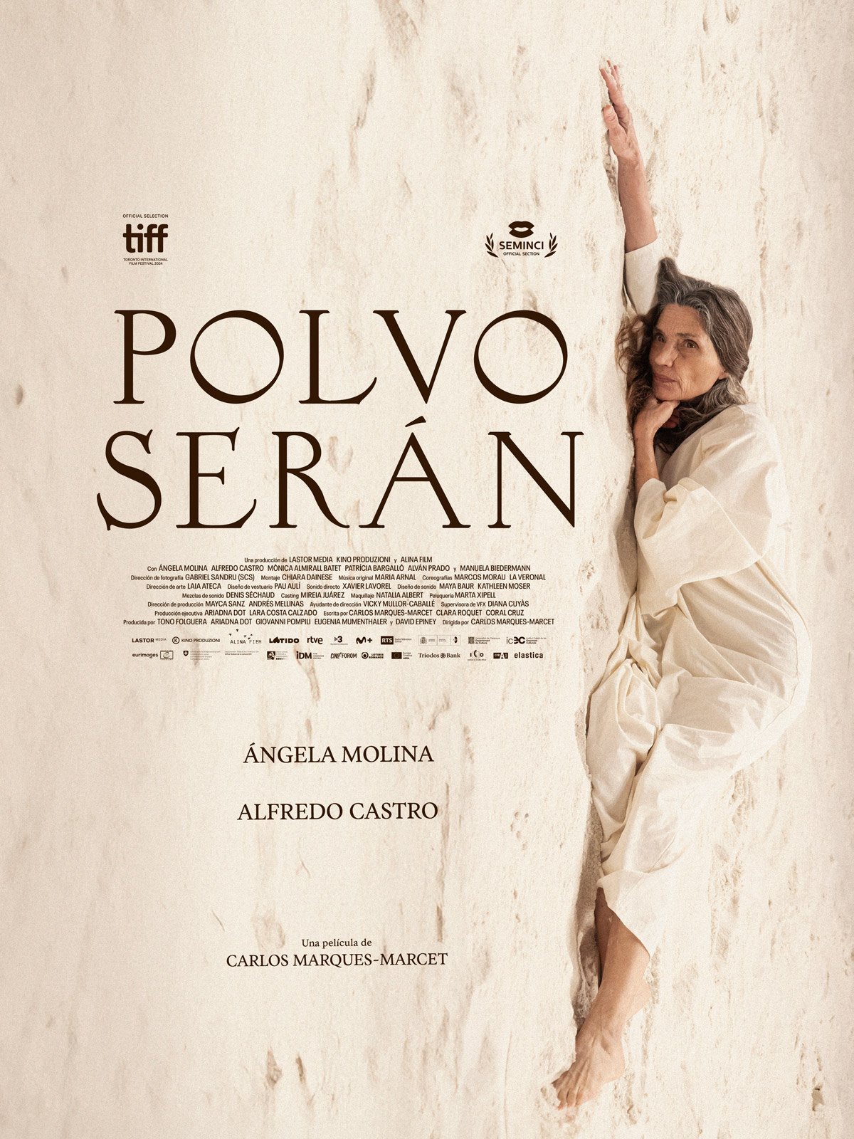 Ficha, tráiler y póster de Polvo serán