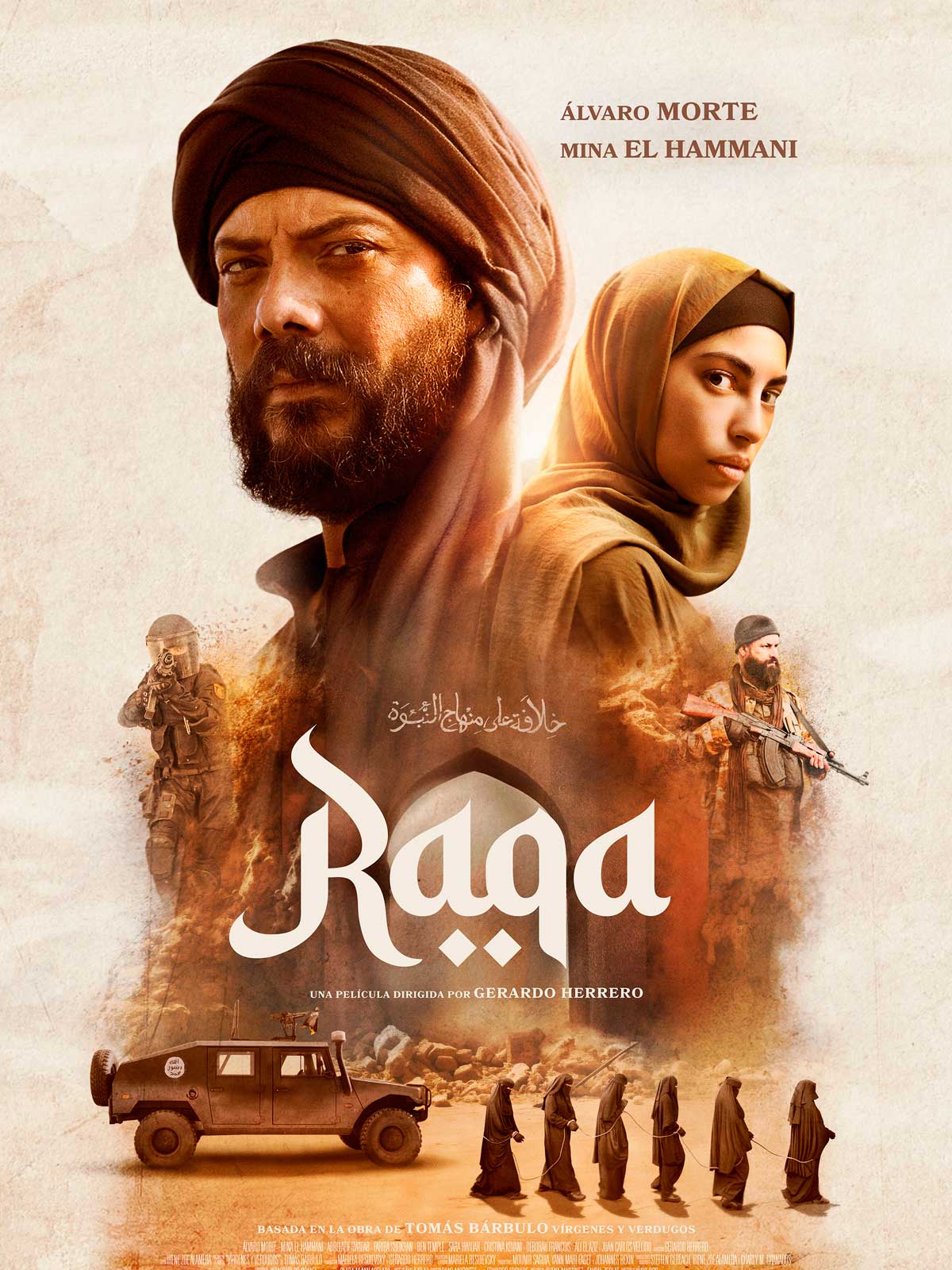 Ficha, tráiler y póster de Raqa