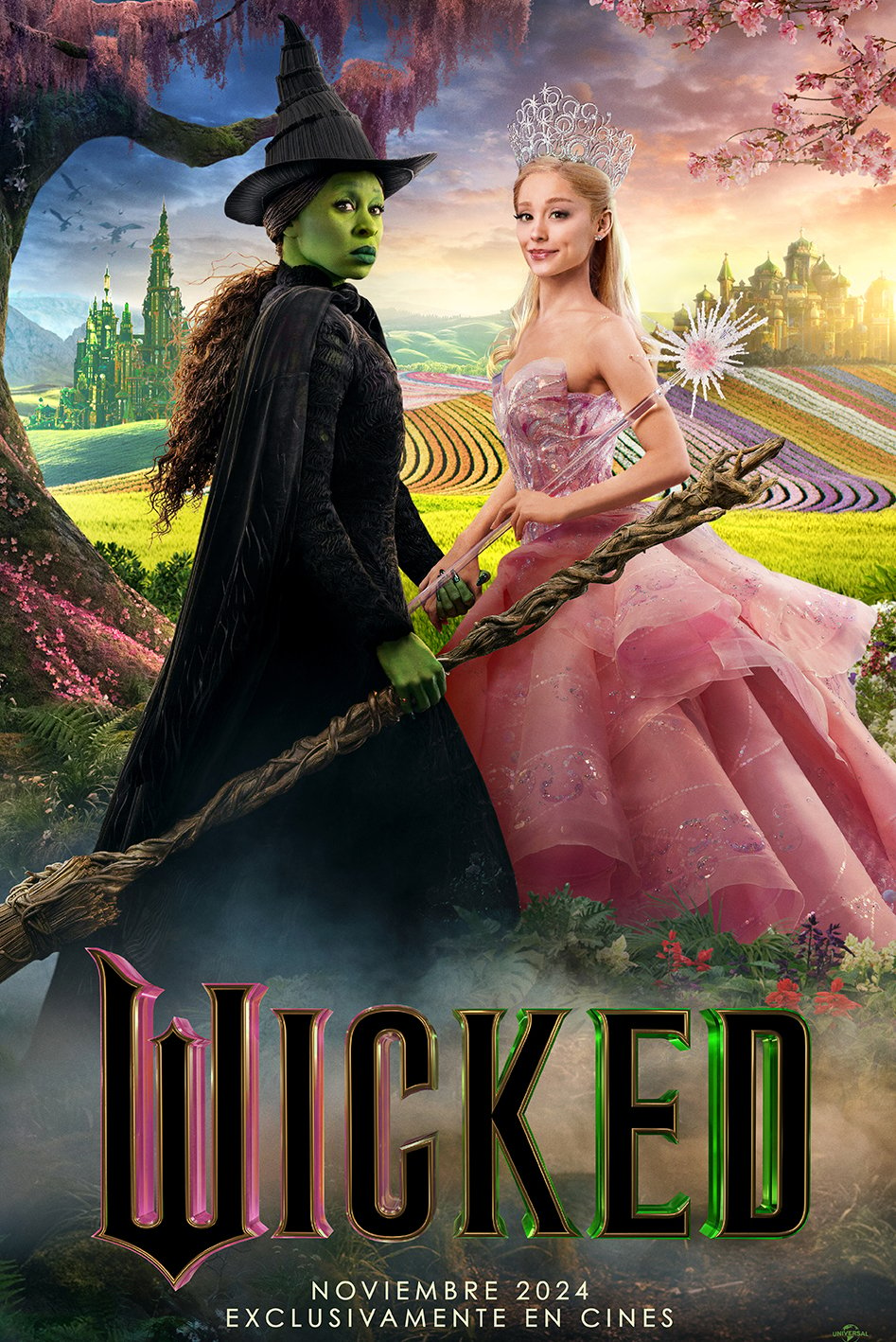 Ficha, tráiler y póster de Wicked