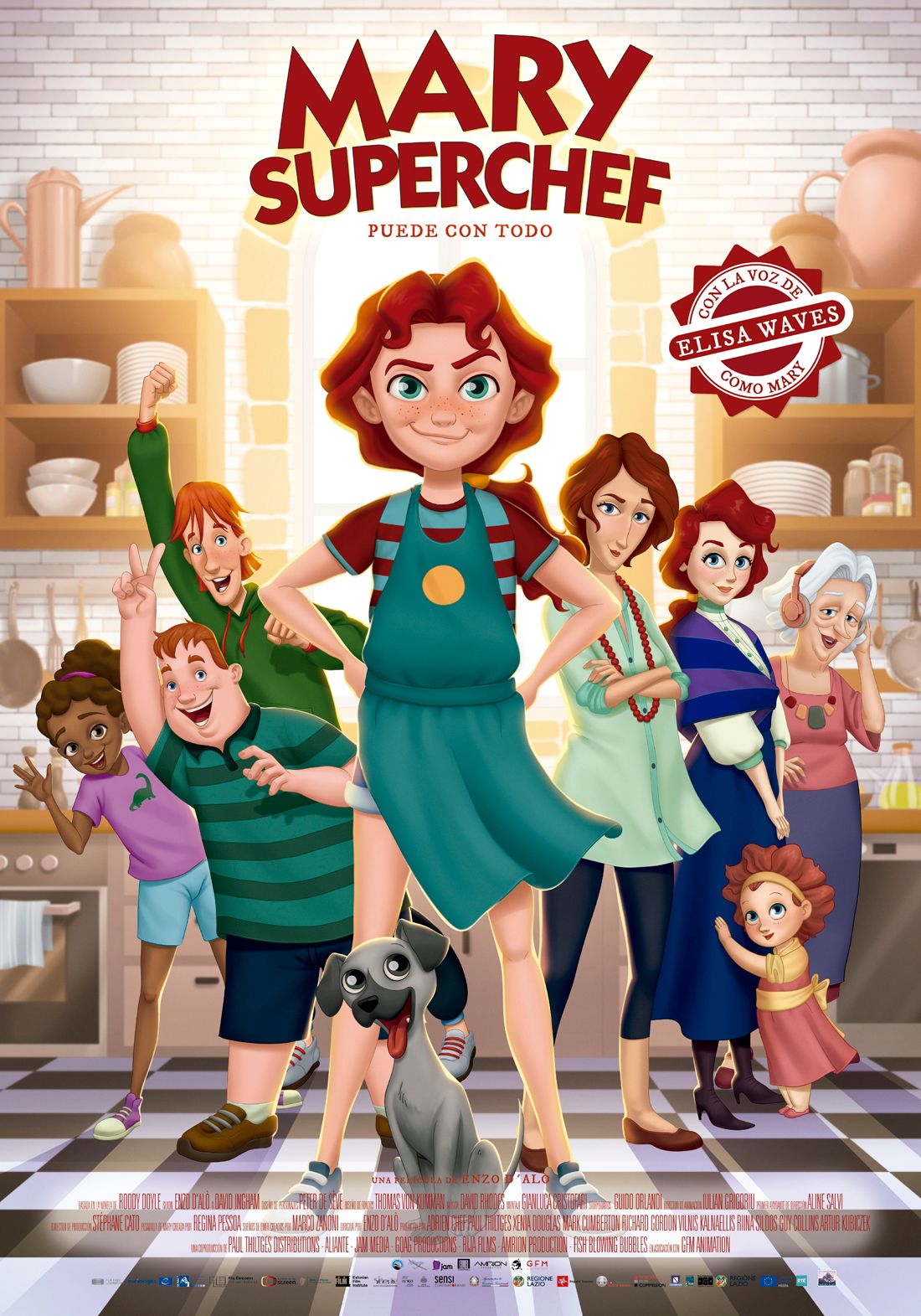 Ficha, tráiler y póster de Mary Superchef