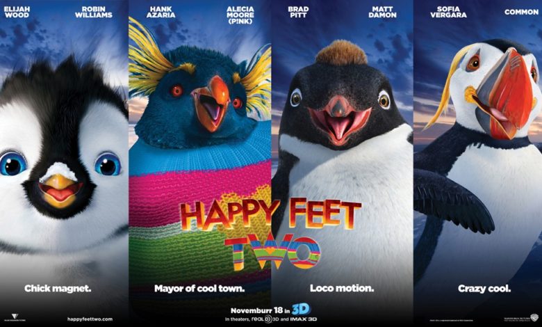 Tercer Trailer Y Cinco Pósters De "Happy Feet 2"